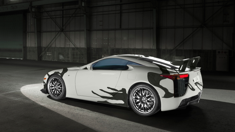 Illustration for article titled Lexus Is Unveiling Its LFA Art Car at the 24 Hours of Spa and I Don't Know How I Feel About It